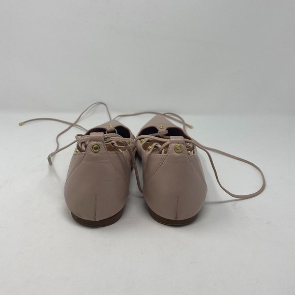 Halogen Owen Leather Lace-Up Flat Women Size 8M - Picture 7 of 15